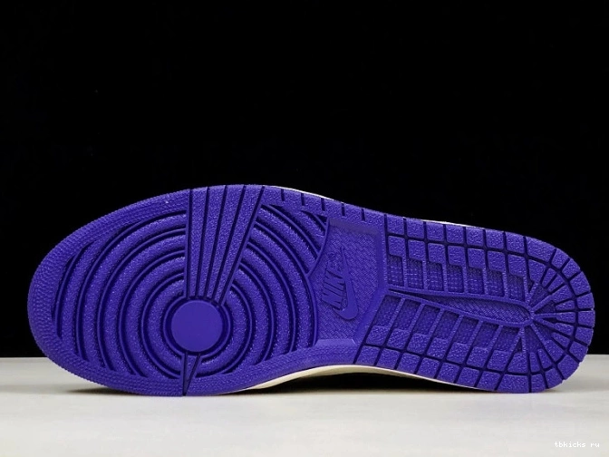 Cheap TB Jordan Purple Court 1 555088-501 Air 0823